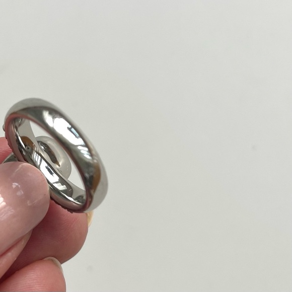 Solitaire ring Lola and Grace for Swarovski size 7 like new - Picture 14 of 17